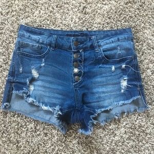 Womens Jean Shorts Size 5/6